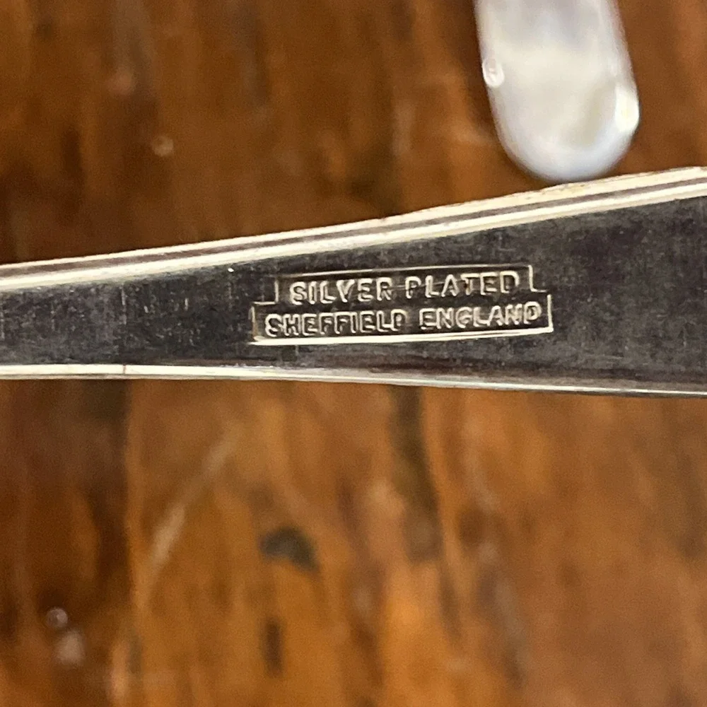 Italy Silver Plated 12 Small Forks 5